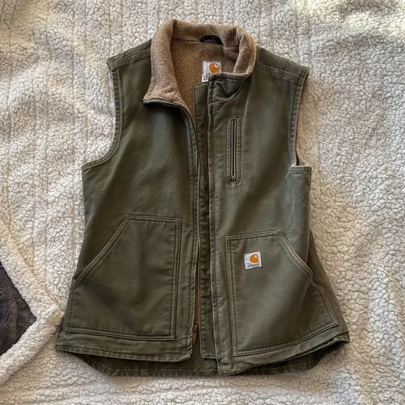 Carhartt Forest Green Women's Vest - Picture 1 of 4